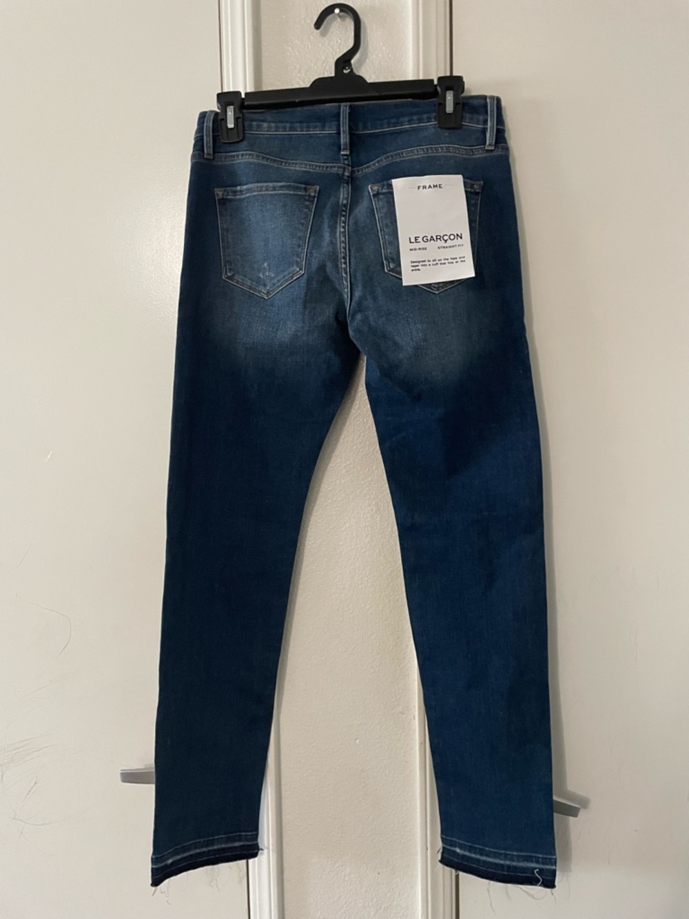 Frame Le Garcon mid-rise straight fit Jean - Picture 2 of 4